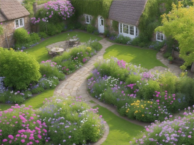 How To Create An English Cottage Herb Garden Design