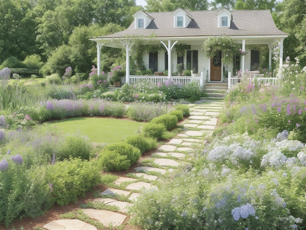 southern herb garden house